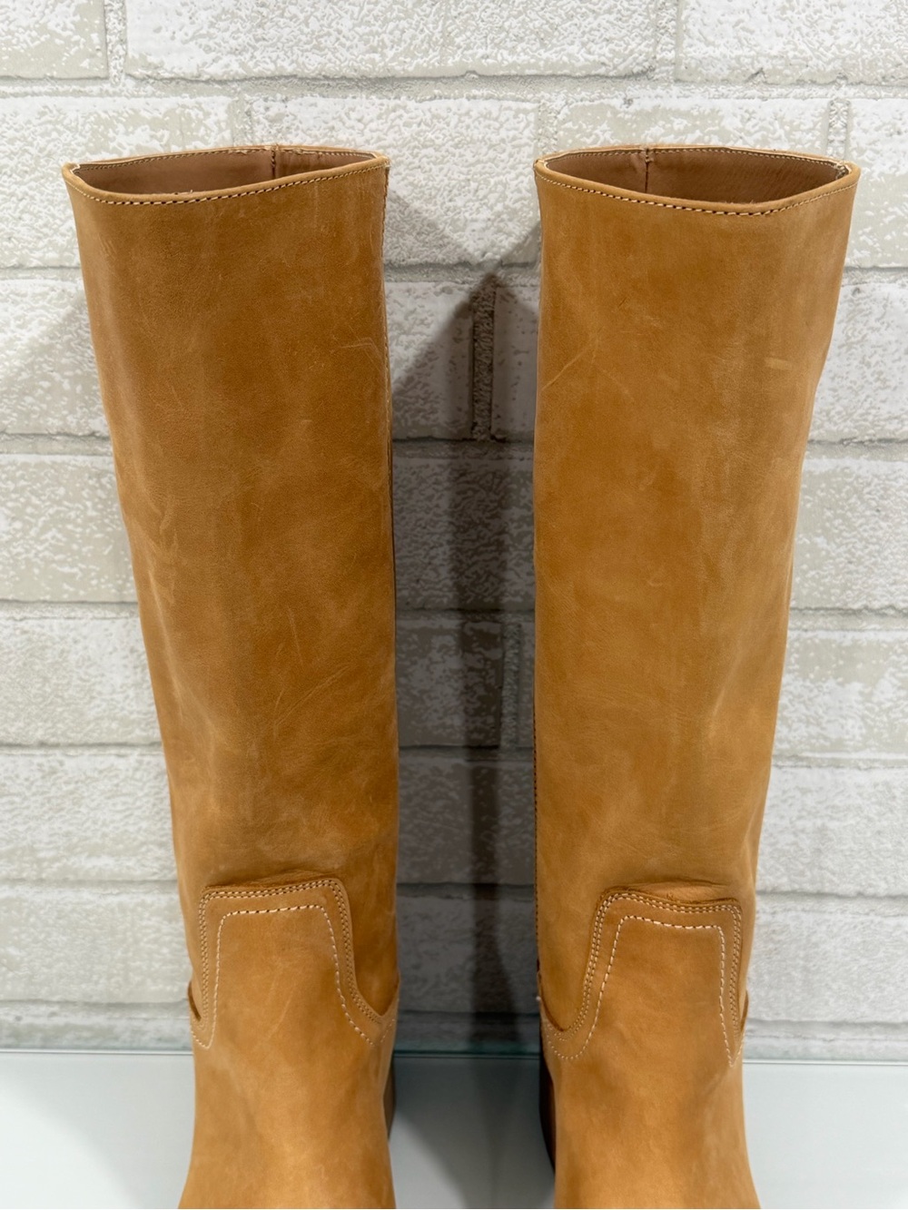 STEVE MADEN RIGGS BANANA LEATHER BOOTS - SIZE - 8.5 .US - Picture 5 of 16